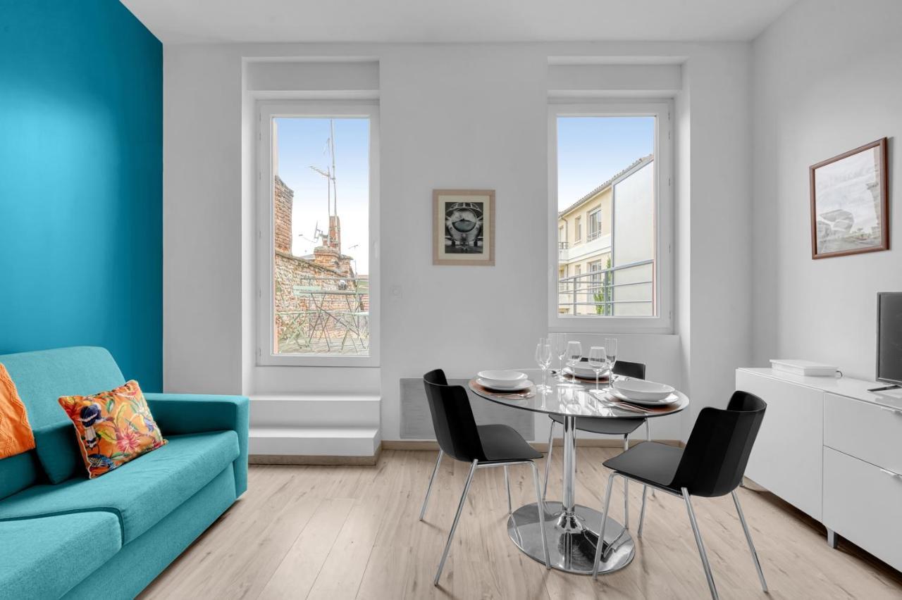 Terrasse Riquet - En Plein Coeur De Toulouse Appartement Buitenkant foto